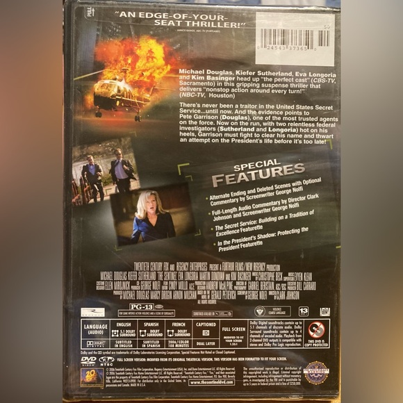 NWT The Sentinel DVD - Picture 3 of 4